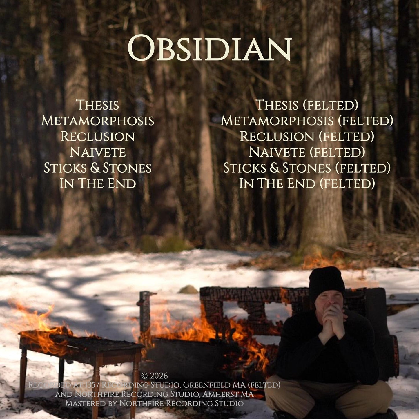 Obsidian (CD with jacket) Pre-order